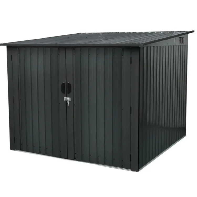 Capannone per negozio di biciclette in metallo