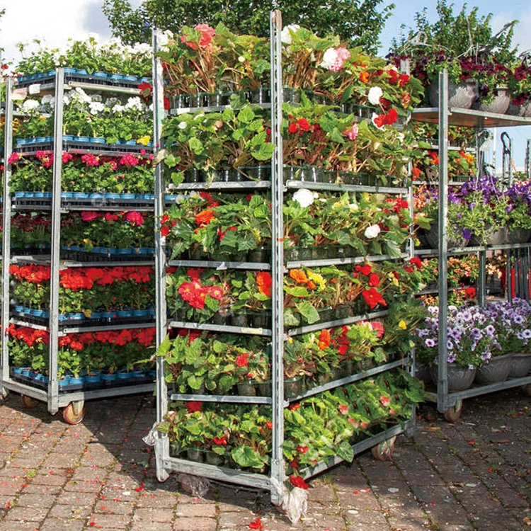 Flower Trolley Cart