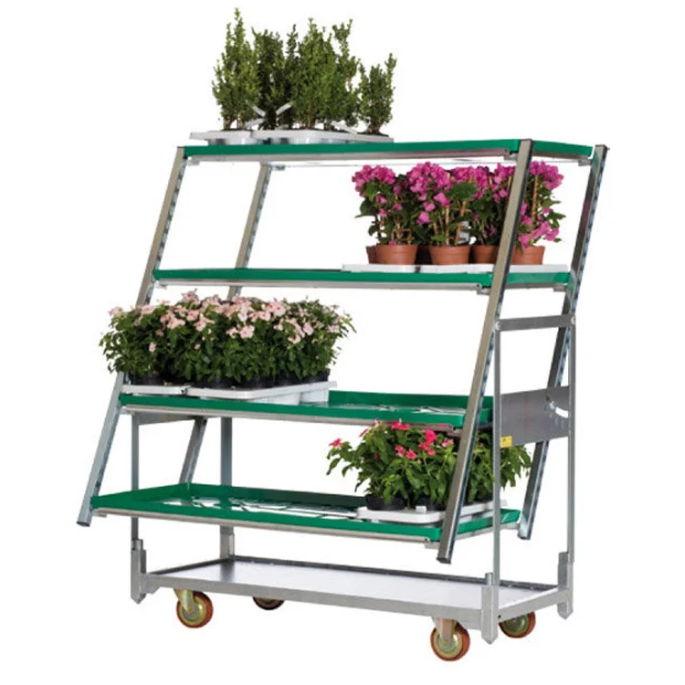 Chariot à fleurs danois