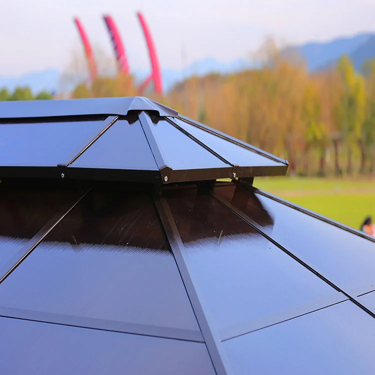 Double Roof Hardtop Gazebo