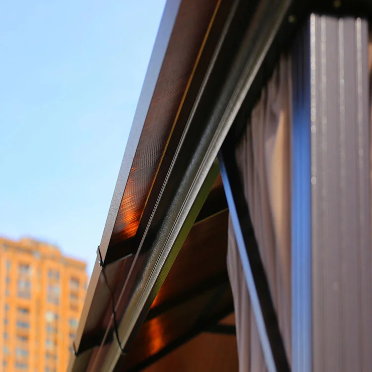 Double Roof Hardtop Gazebo