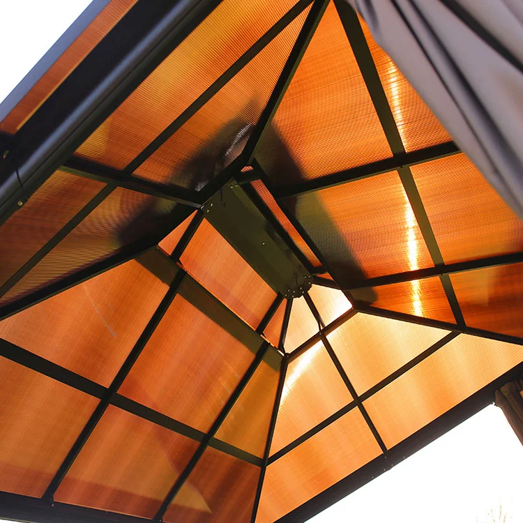 Double Roof Hardtop Gazebo