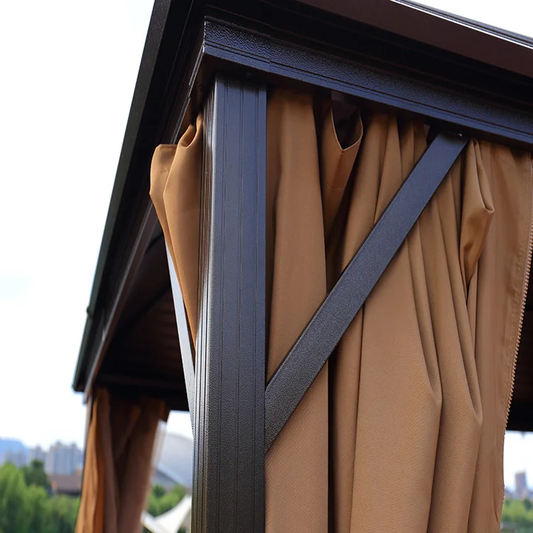 Gazebo da giardino all'aperto di Santorini