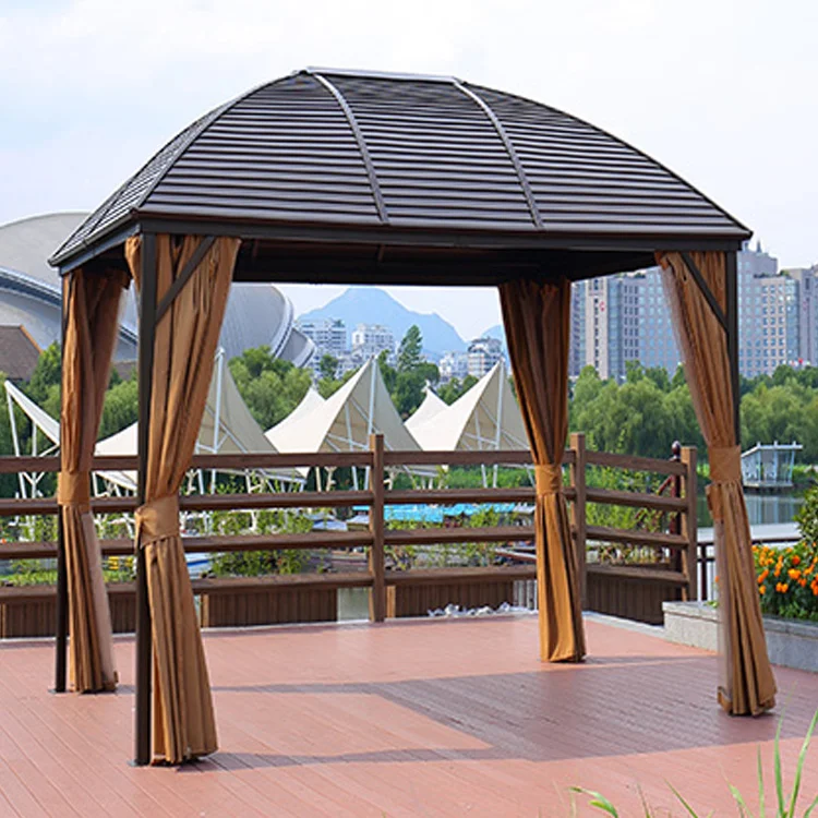 Gazebo da giardino all'aperto di Santorini