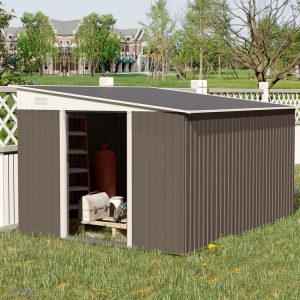 Garden Storage Shed with 2 Air Vents