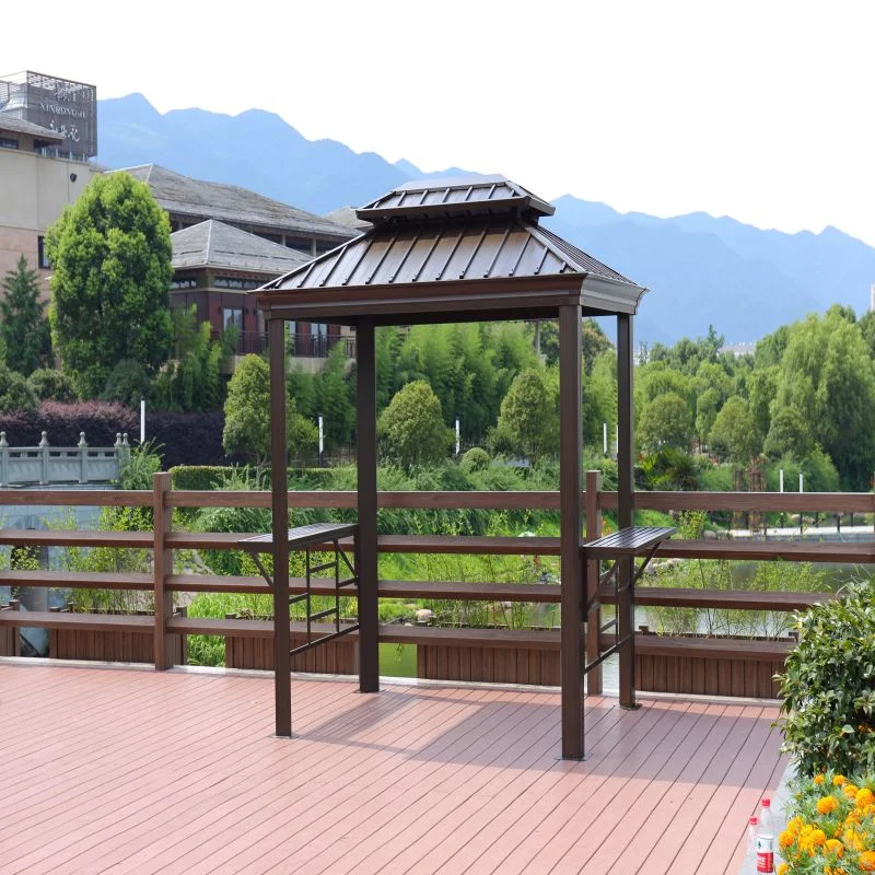 Barbecue Gazebo With Extra Shadow