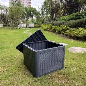 HDPE 30 gallon storage table