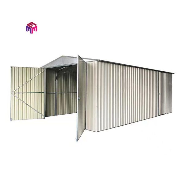 Металлический сарай и сарай для хранения 20 × 30 с раздвижной дверью